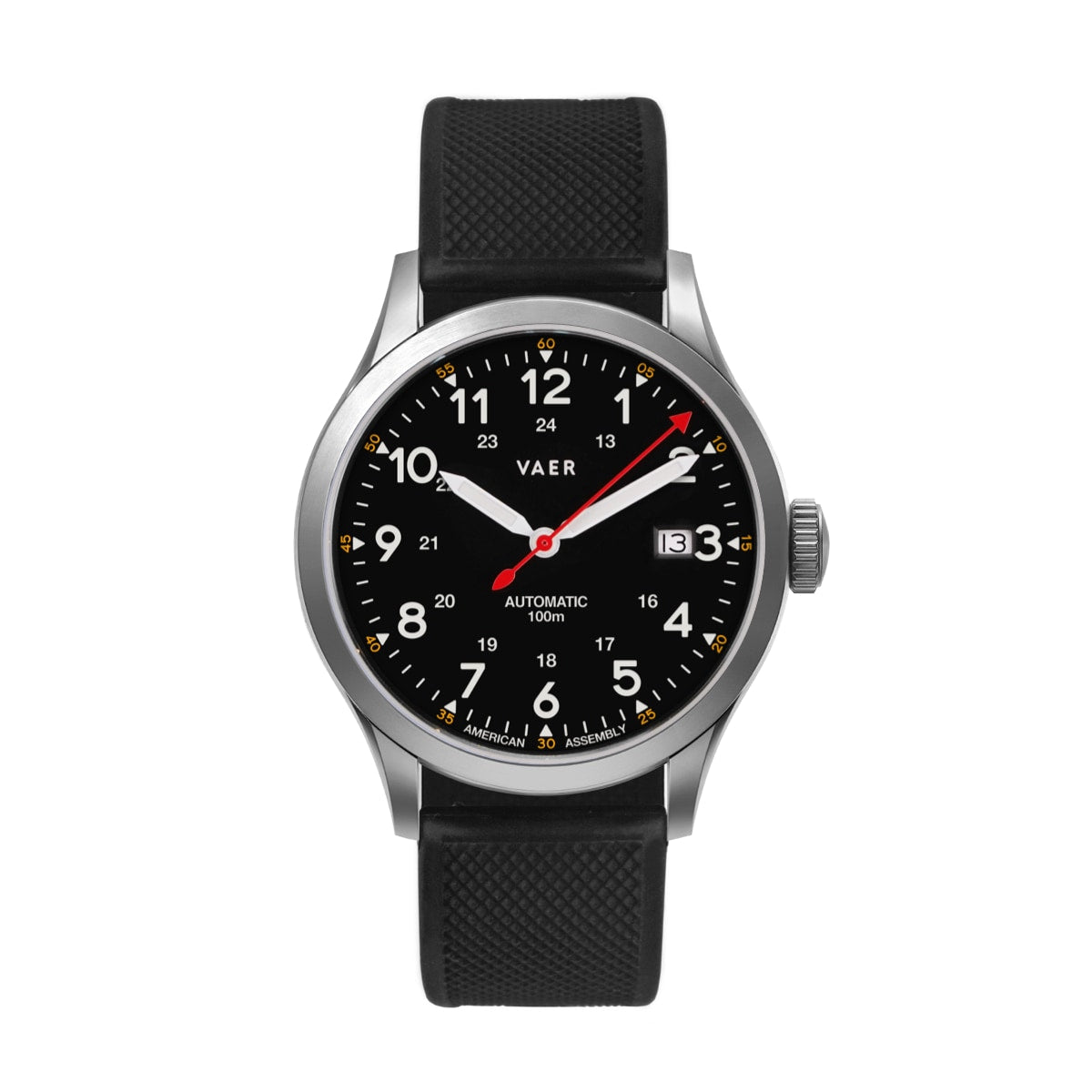 VAER A5 Field Black Watch - USA Auto 40mm