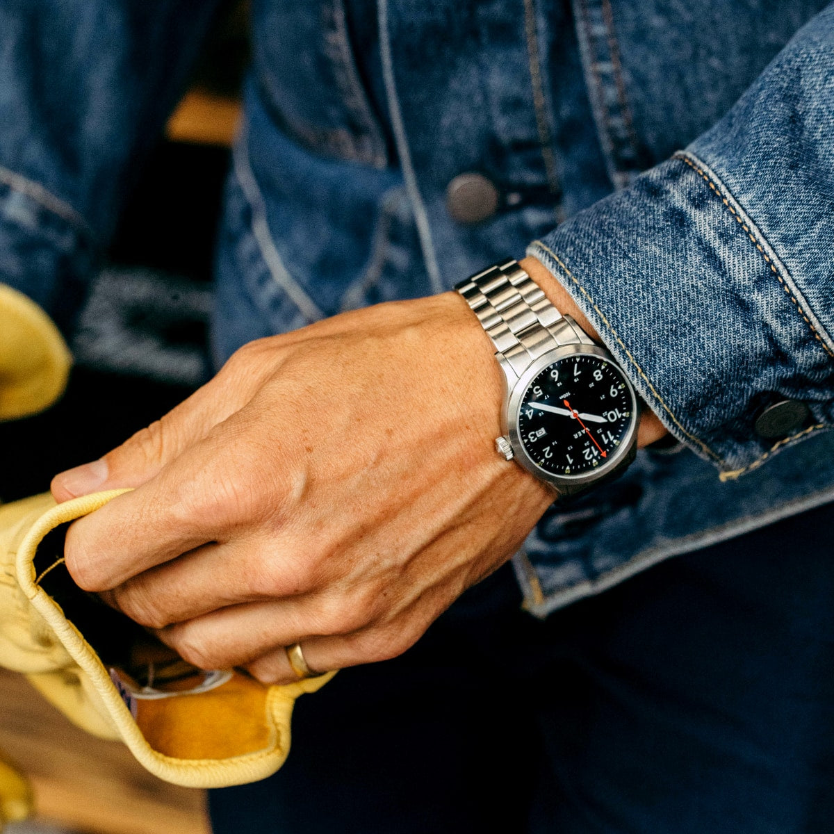 VAER A5 Field Black Watch - USA Auto 40mm