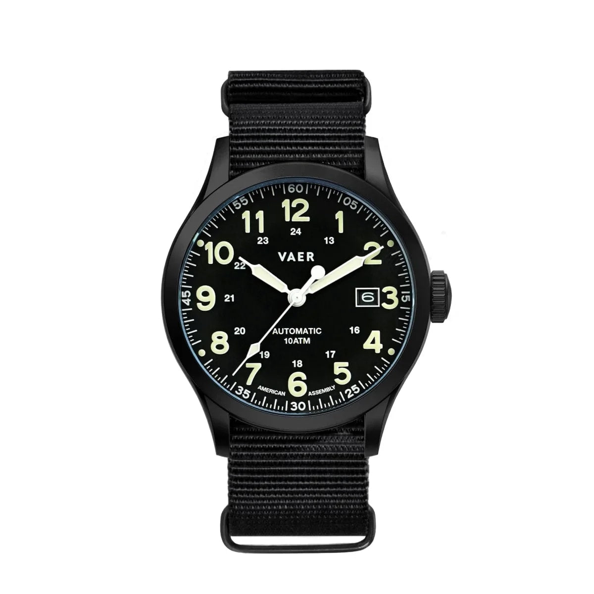 VAER A5 Tactical Field Watch - 40mm USA Auto