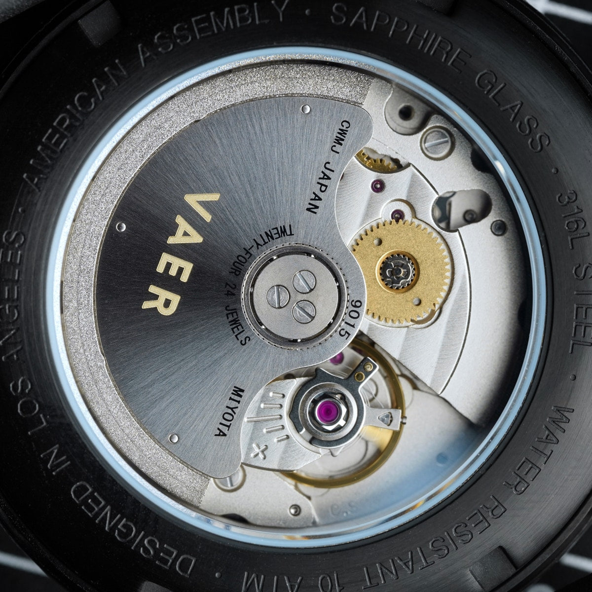 VAER A5 Tactical Field Watch - 40mm USA Auto