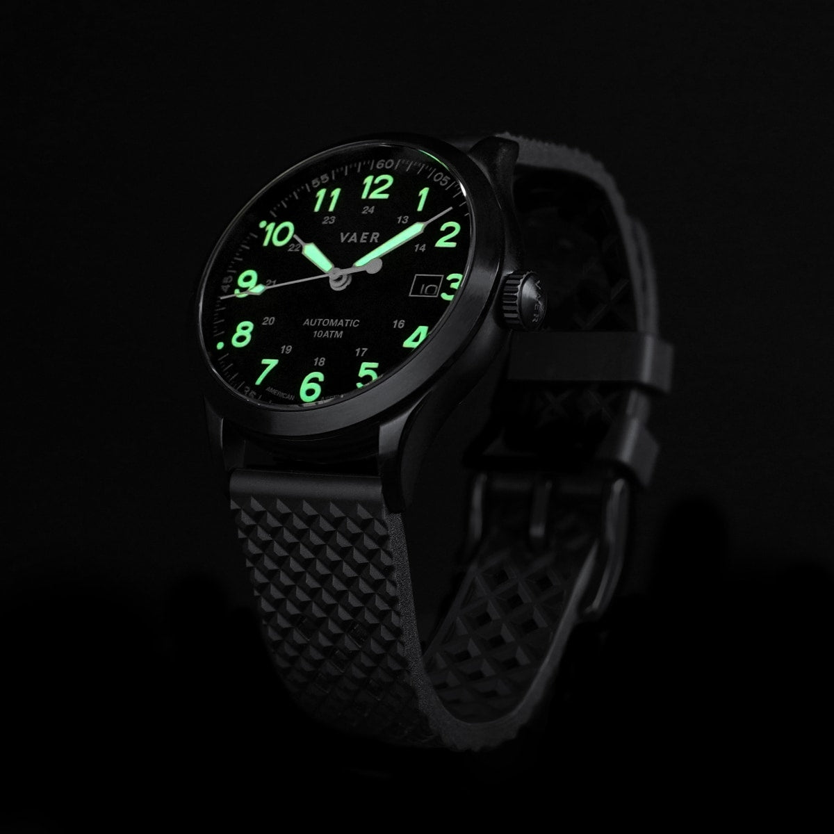 VAER A5 Tactical Field Watch - 40mm USA Auto