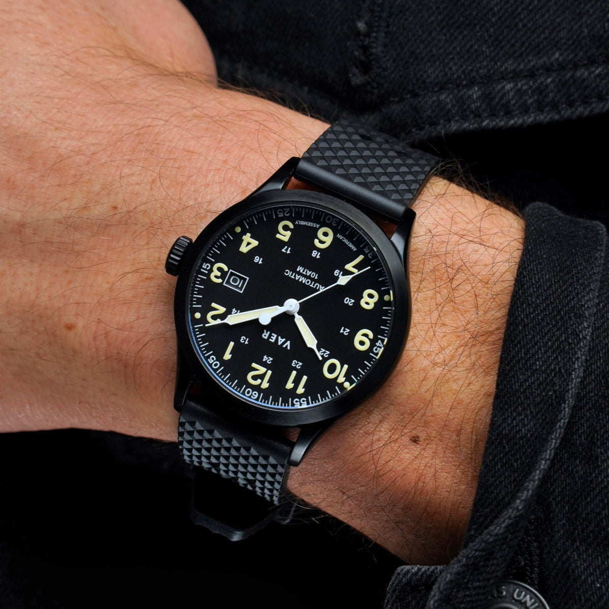 VAER A5 Tactical Field Watch - 40mm USA Auto