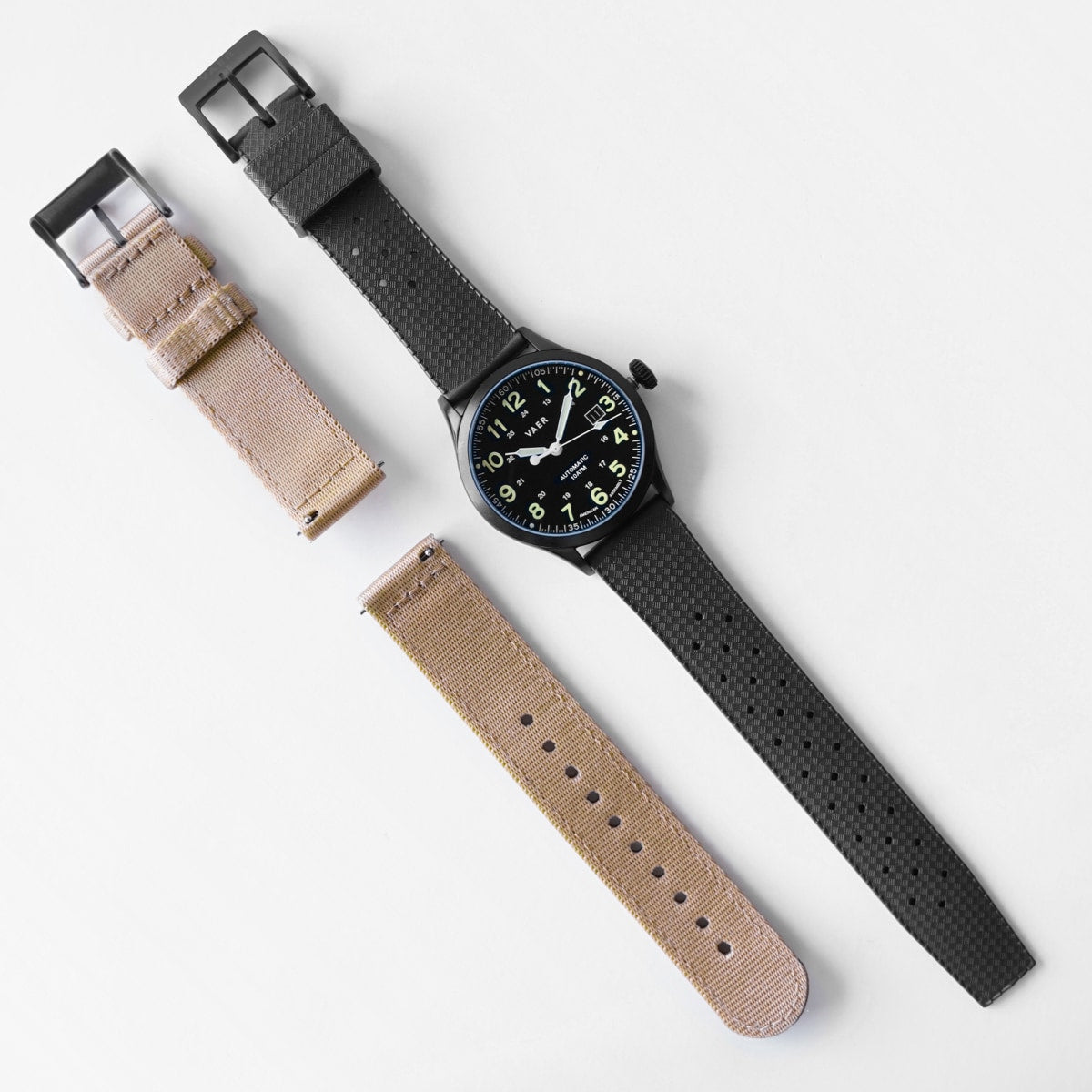 VAER A5 Tactical Field Watch - 40mm USA Auto