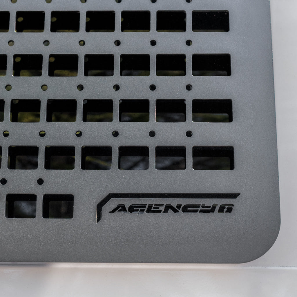 Agency 6 driver side window MOLLE GRIDS for Ford E350 2003-2014