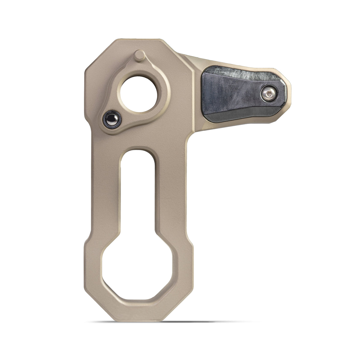 Agency 6 L-Shaped Roof Locks in FDE for Jeep Wrangler JL and Gladiator JT