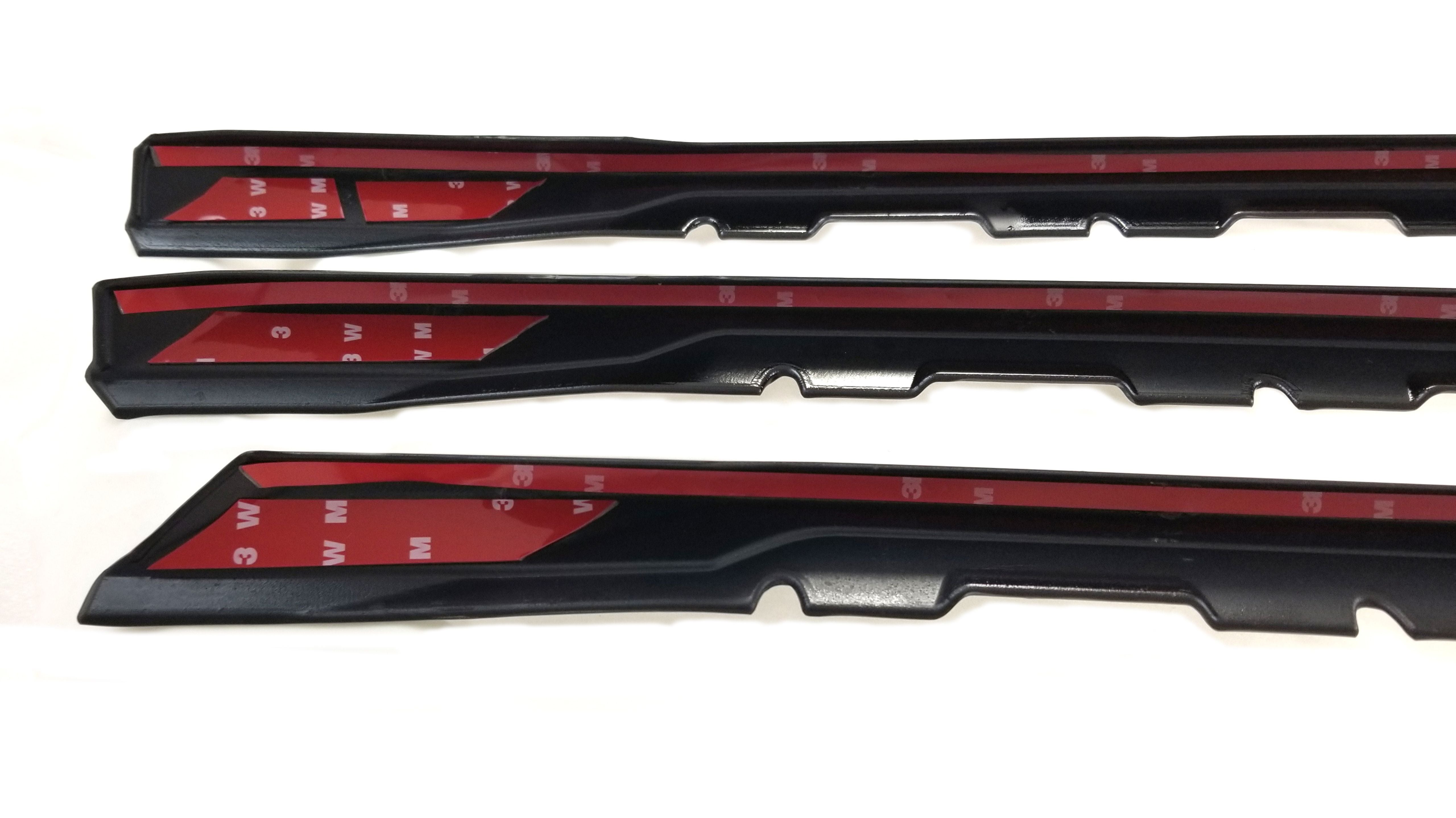 2016-2018 Chevrolet Silverado 1500 Z71 3PC Gloss Black Overlay Grille