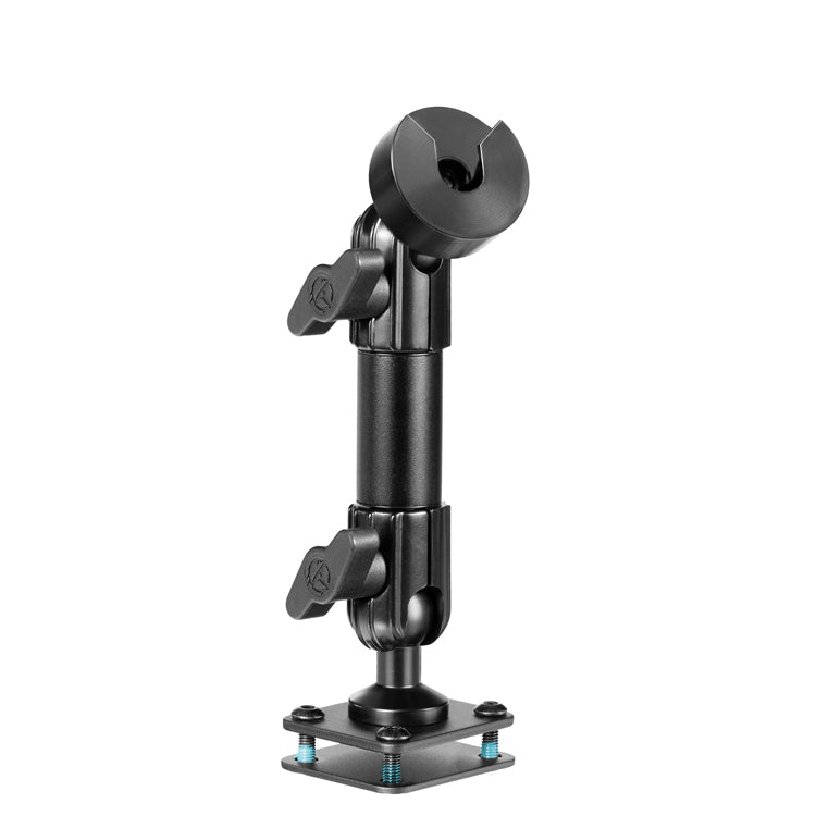 Tackform CB mic and radio holder dash kit with AMPS drill base and 4.75 inch arm for universal fit