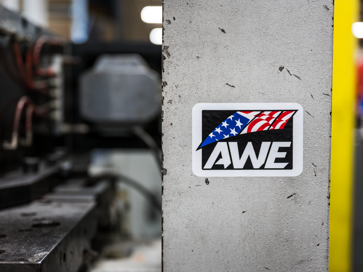 AWE USA slap decal for universal fit