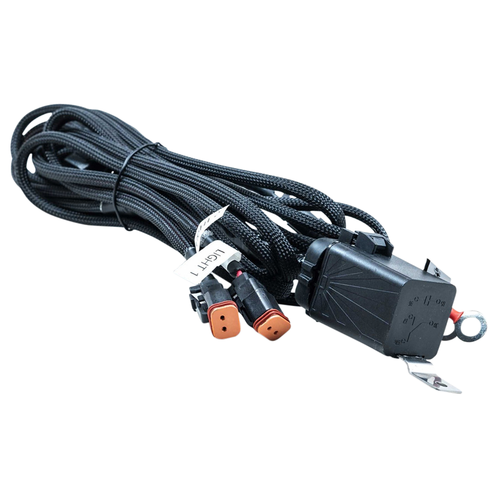 Morimoto Heavy Duty DT 2-Pin Harness for 2 Pods (Each)
