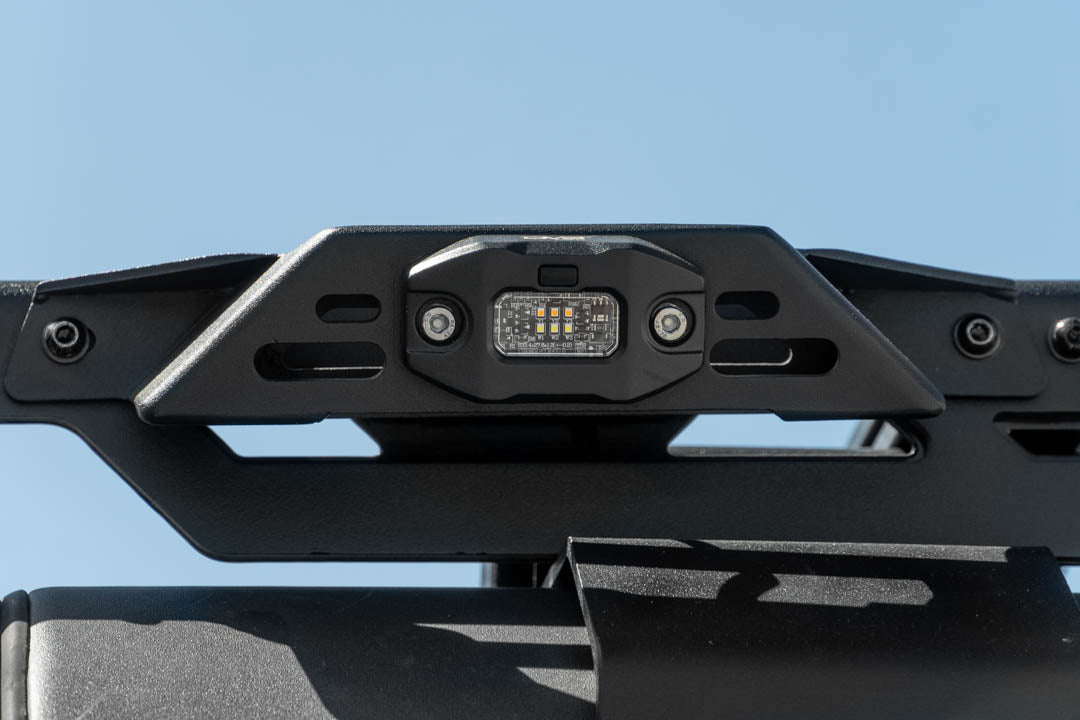 DV8 Offroad Elite white and amber push button dome light for universal fit