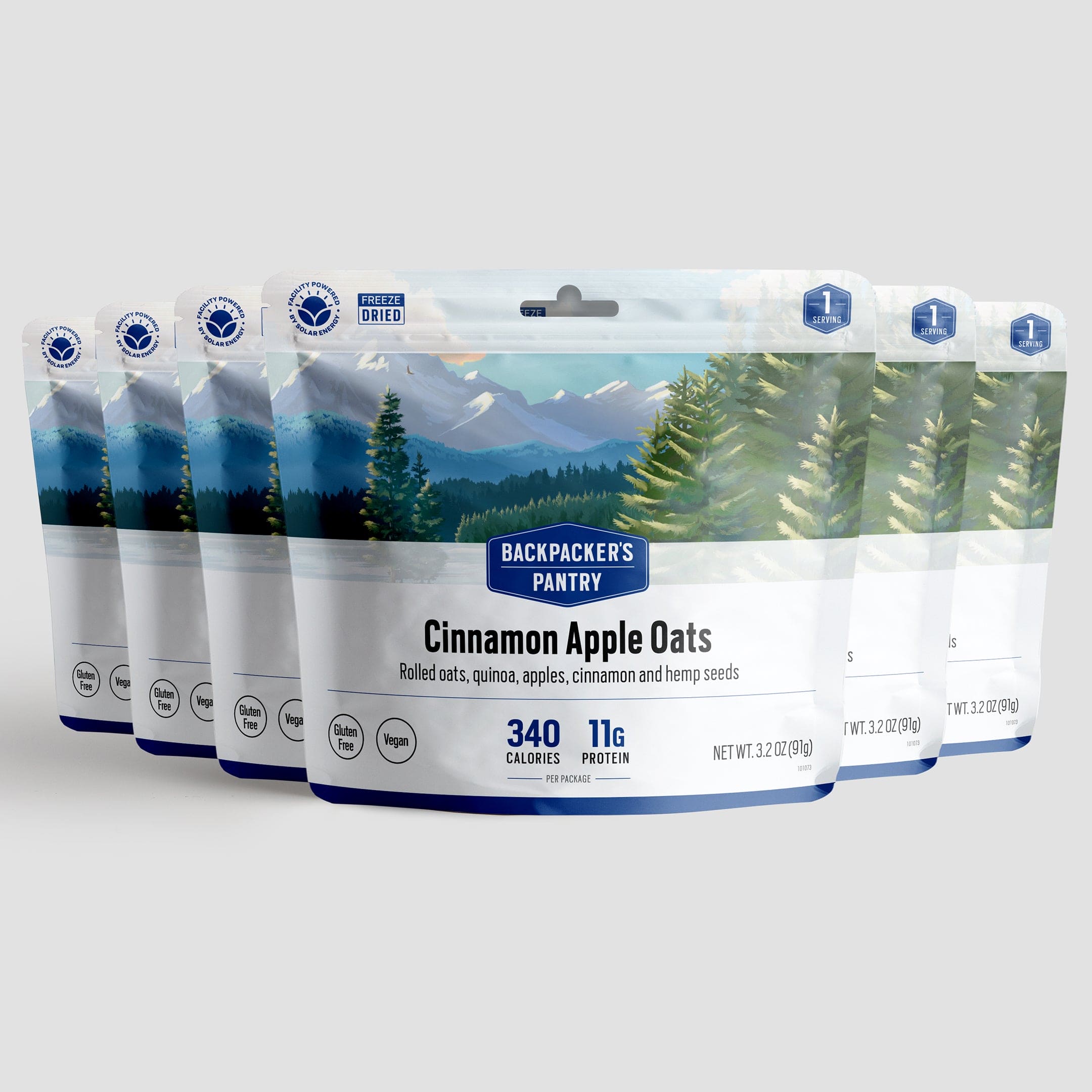 Avena con manzana y canela