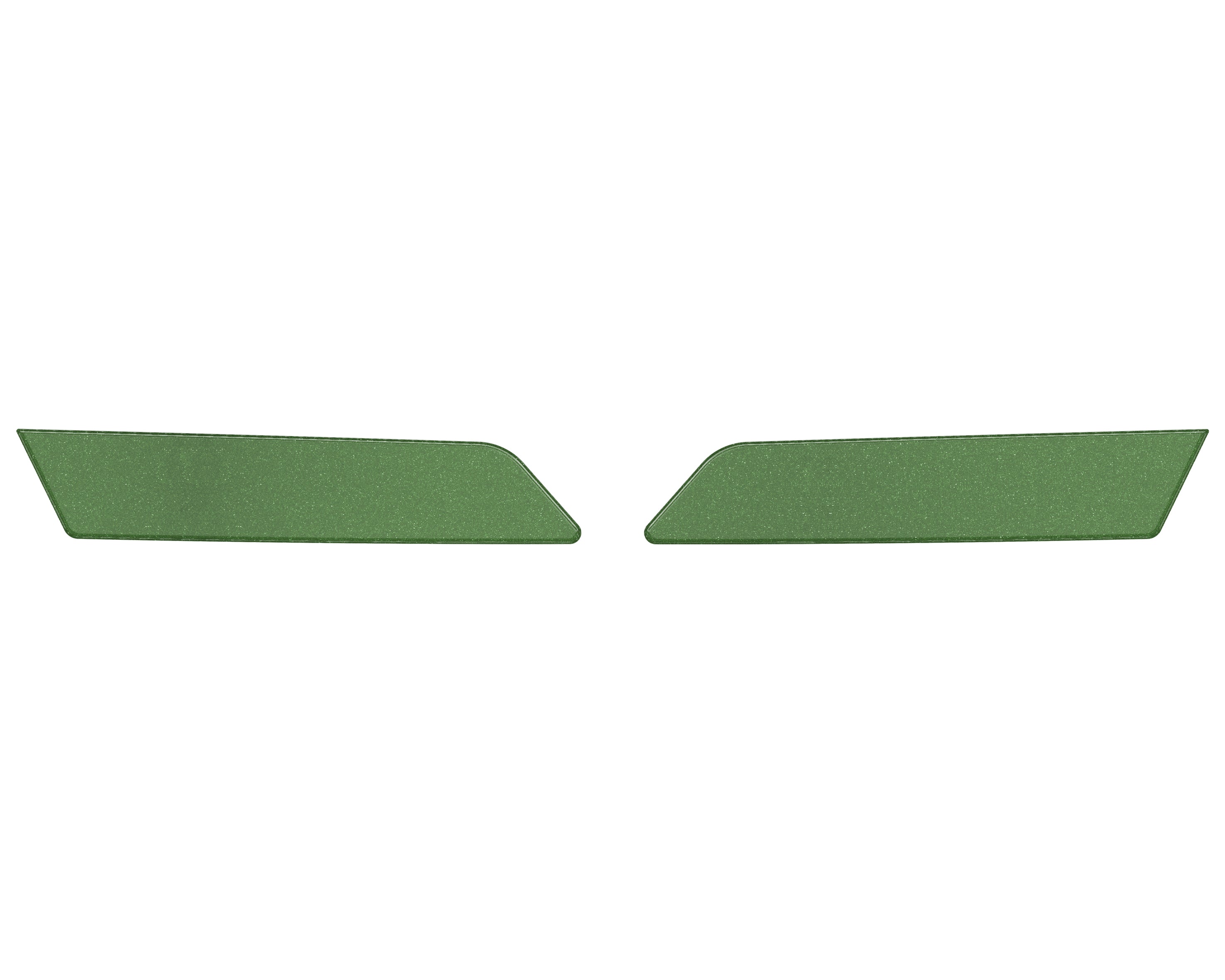 Rear Side Door Pull Handle Overlays Fits 2021-2022 Ford Bronco Rear Doors Only *OE Color - Eruption Green