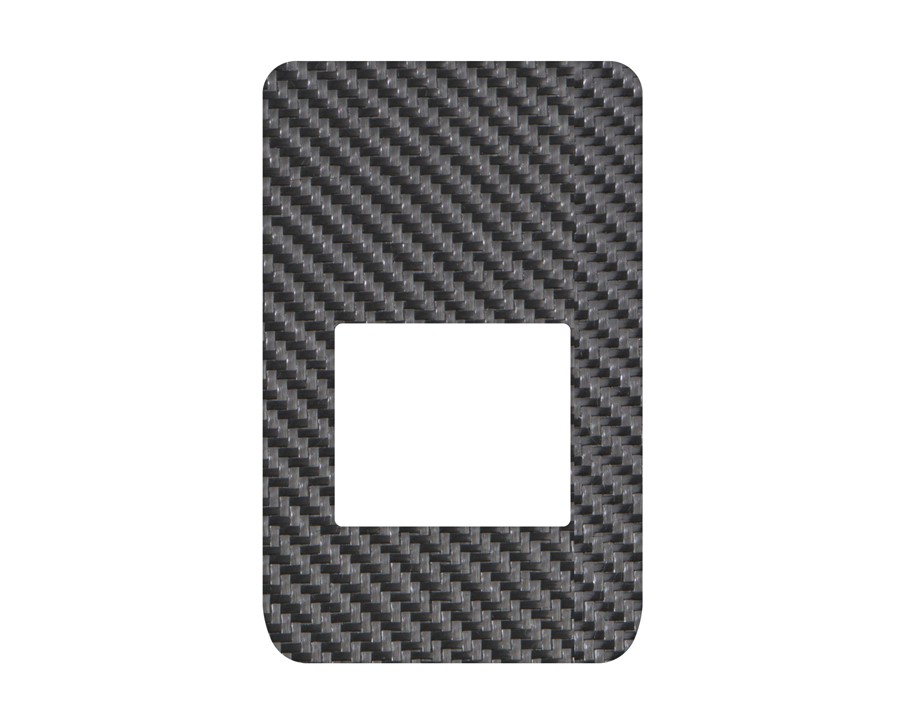 2 Door Window Control Switch Accent Trim Fits 2021-2022 Ford Bronco 2 Door Real Carbon Fiber(Raw)