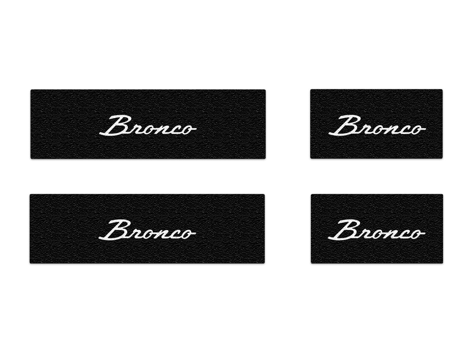 Door Sill Protection Overlays Fits 2021-2026 Ford Bronco – view 8