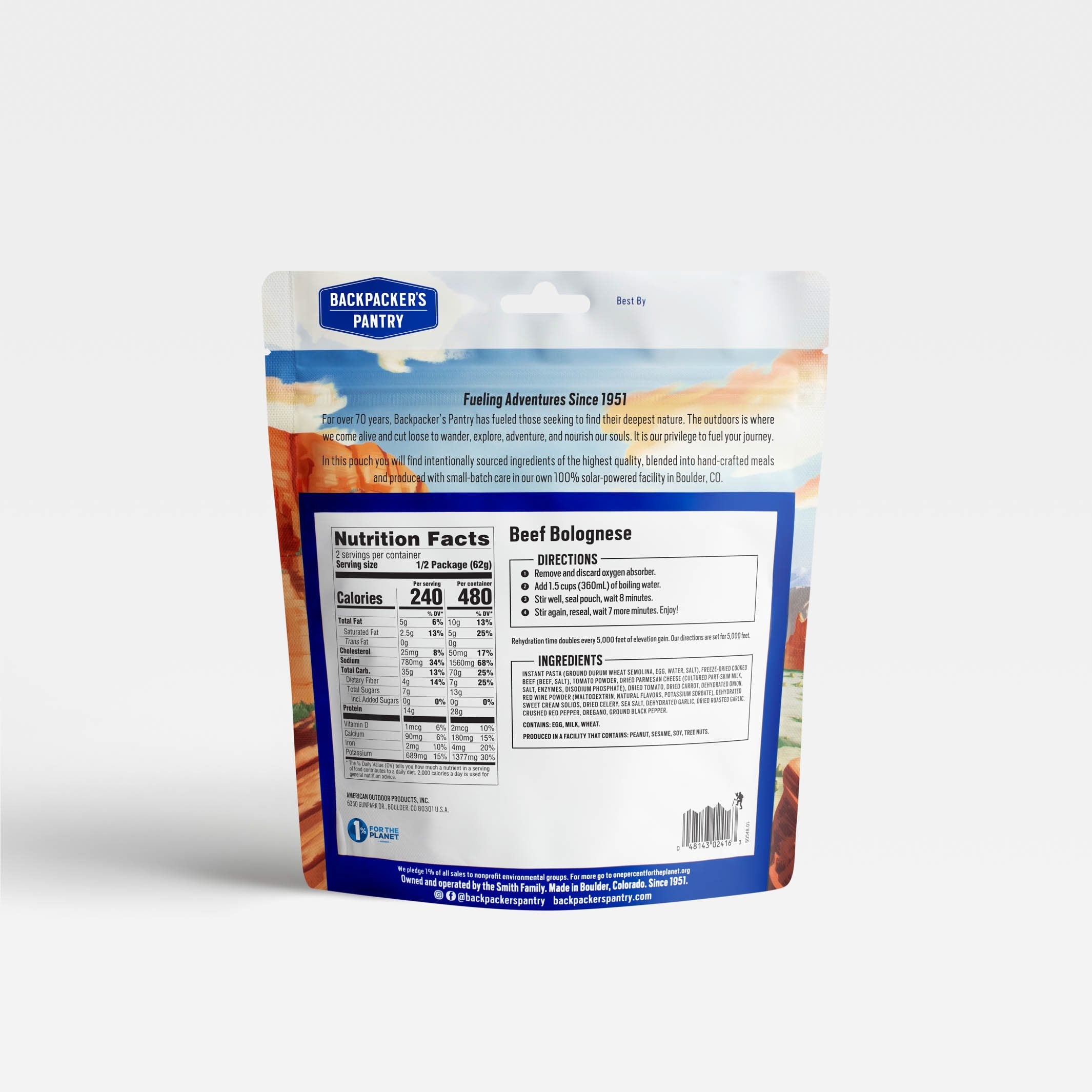 Ternera a la boloñesa