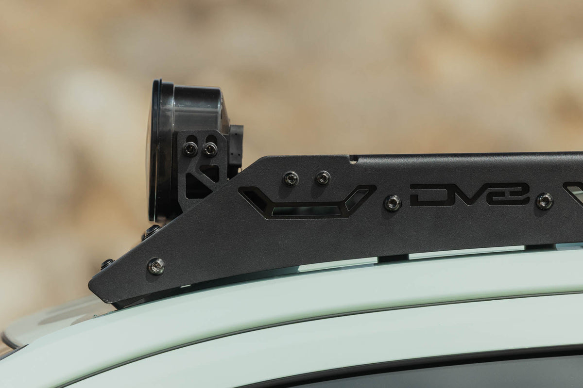 DV8 Offroad Baja Designs XL Linkable light bar mount for DV8 Spec Series roof racks