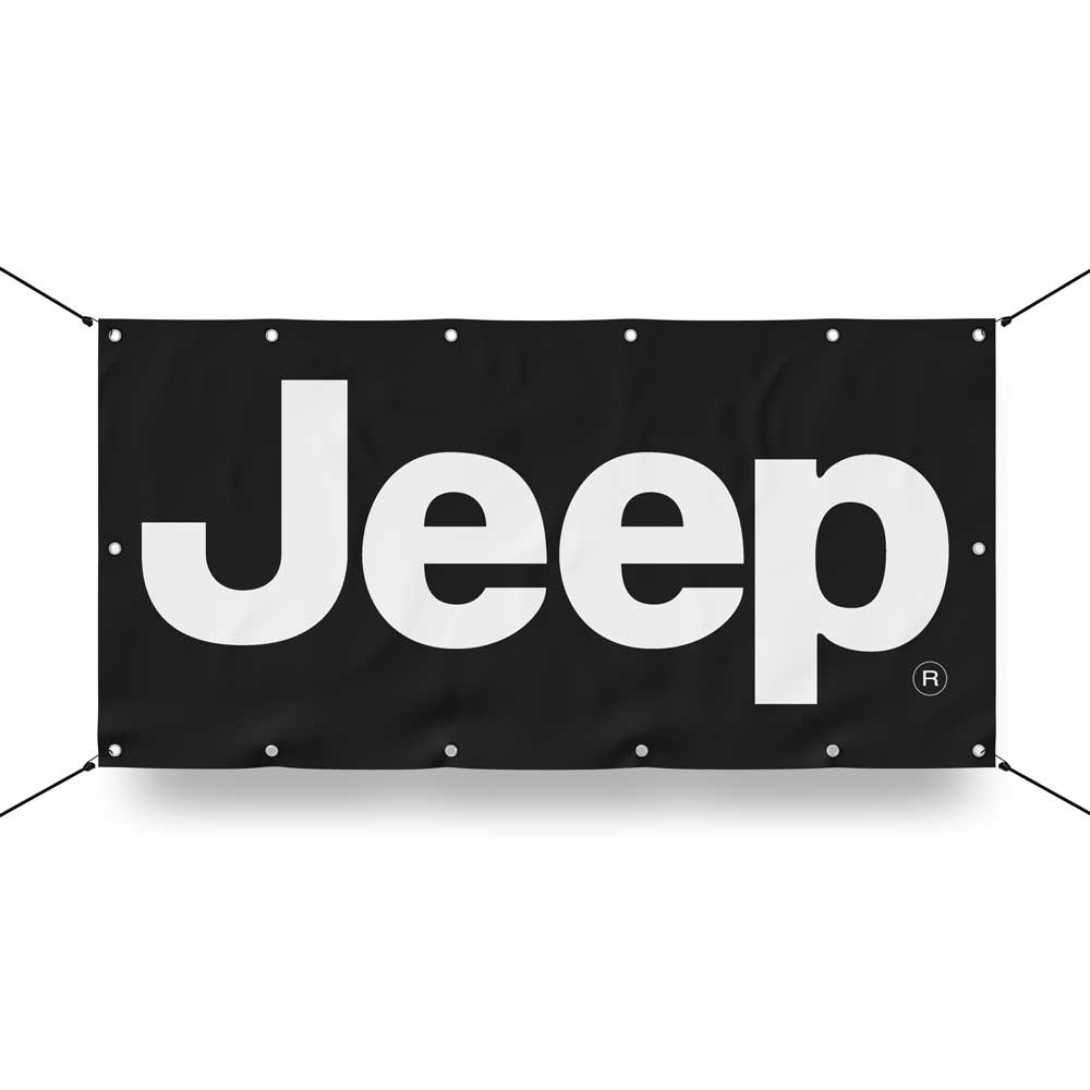 Banner - Texto Jeep® (opciones de color)