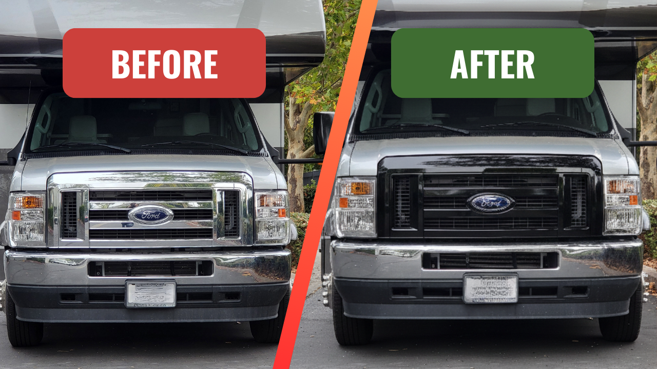 2008-2025 Ford E-250, E-350 & E-450 Grille Overlay