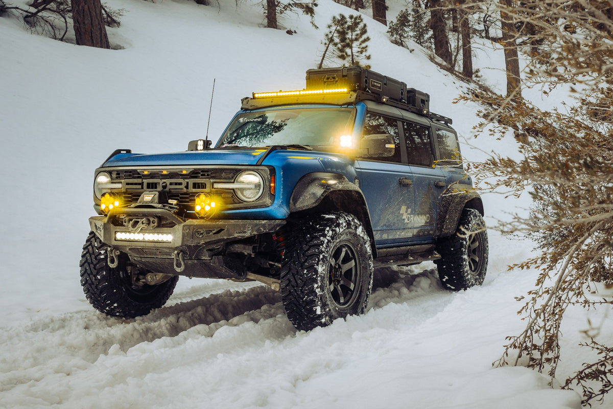 2021-2026 Ford Bronco Rock Fighter Winch Front Bumper