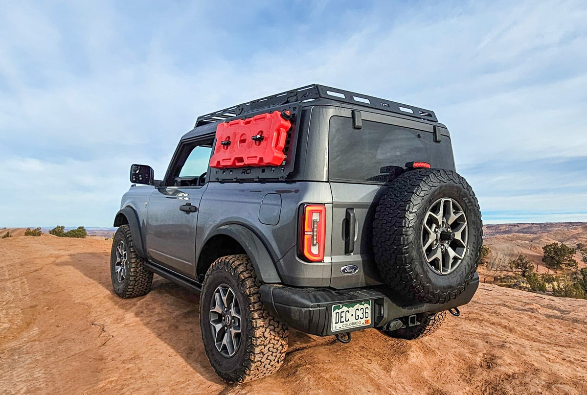 RCI 2 door roof rack side molle panel for 2021-present Ford Bronco