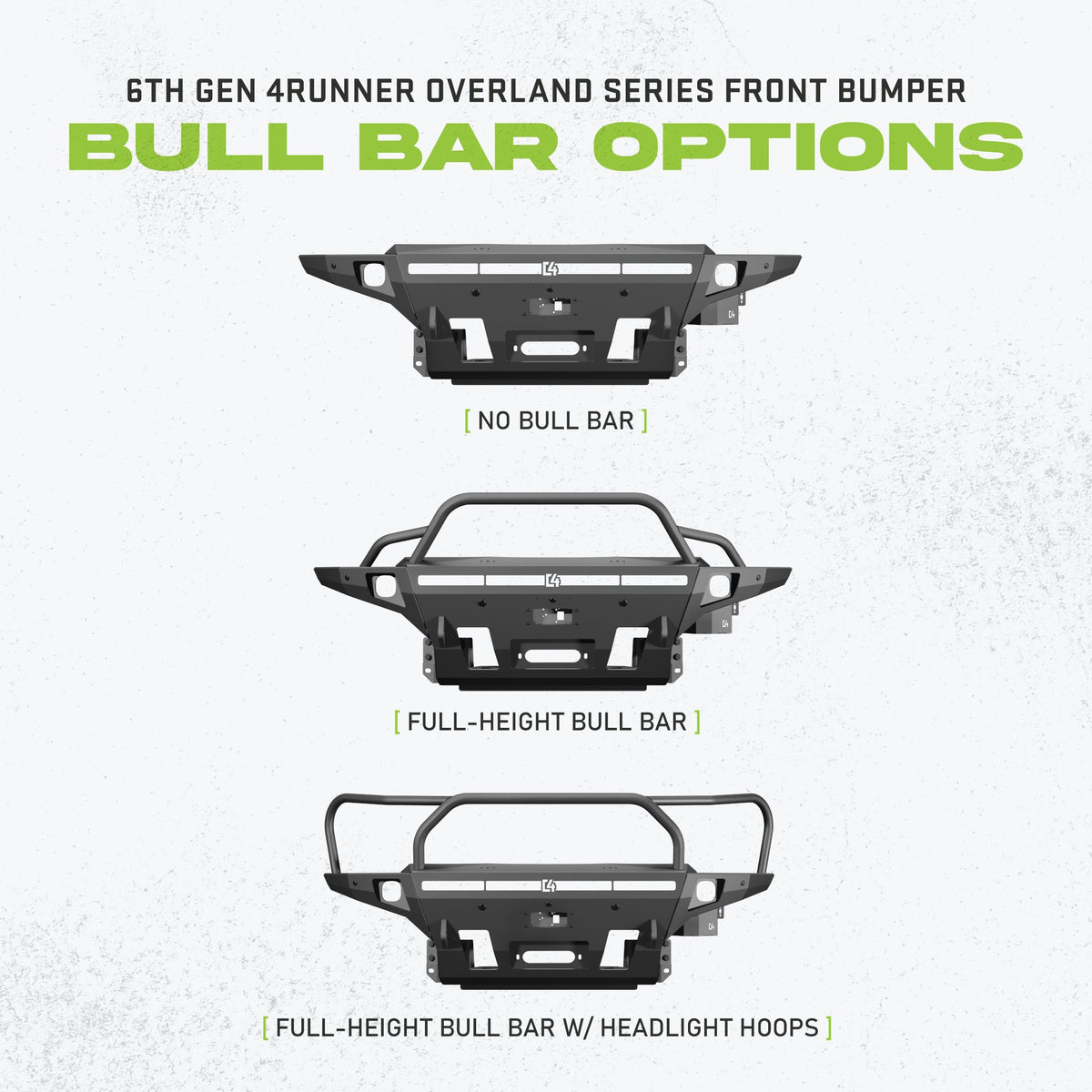 C4 Fabrication 4Runner Overland Series Front Bumper / 6th Gen / 2025-2026