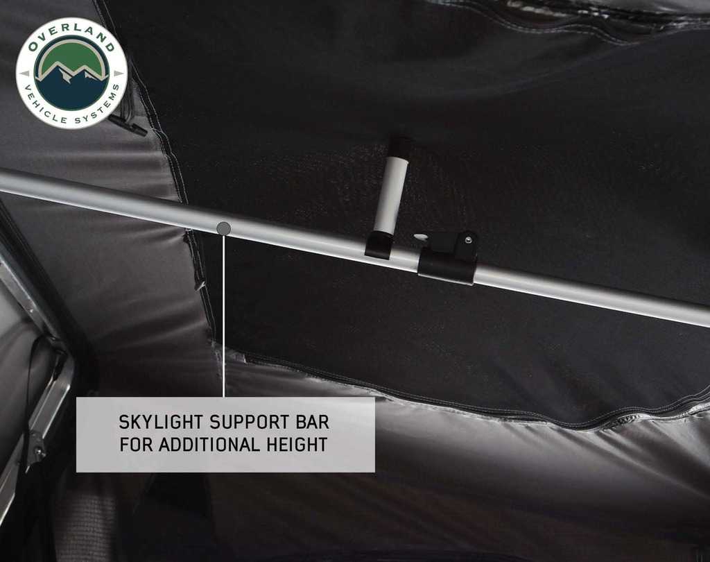 Overland Vehicle Systems skylight brace for Bushveld roof top tent - view 3