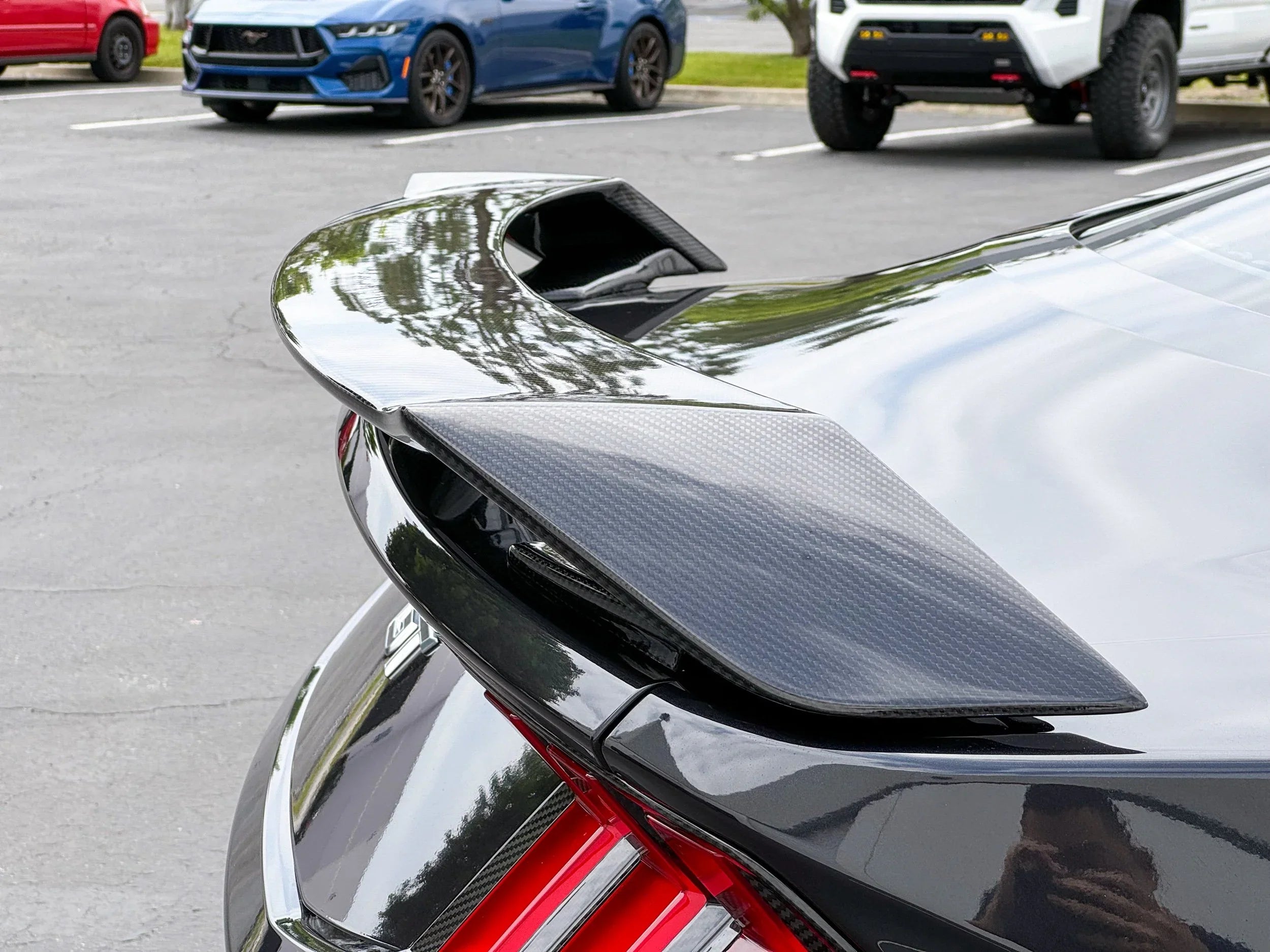 2024-Current Ford Mustang Carbon Fiber Performance Pack Wing