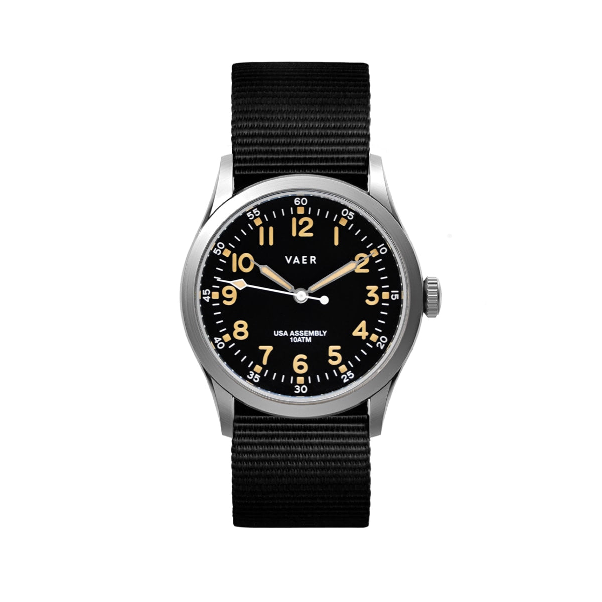 VAER C3 Korean Field Watch - 36mm USA Solar