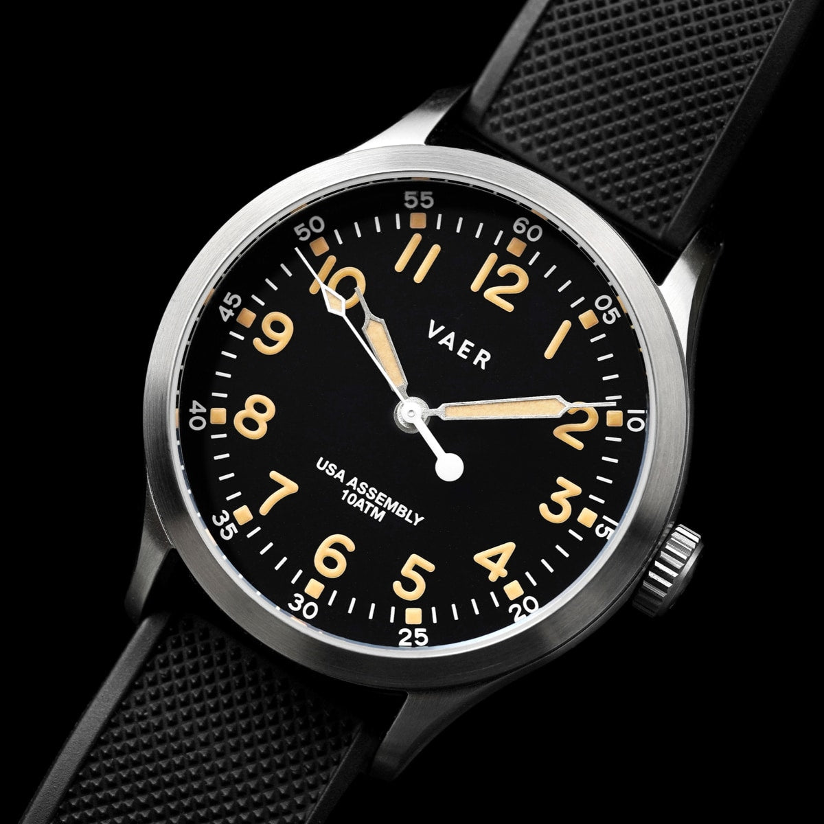 VAER C5 Korean Field Watch - 40mm USA Solar