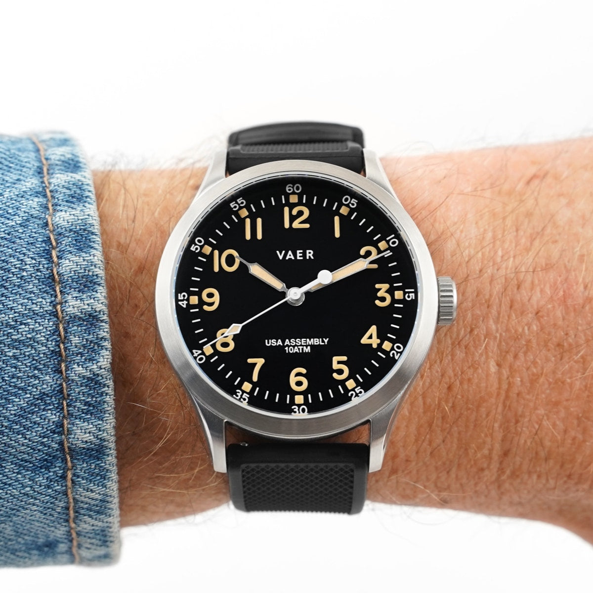 VAER C5 Korean Field Watch - 40mm USA Solar