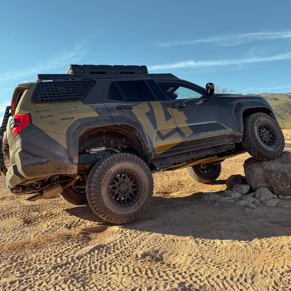 C4 Fabrication 4Runner Rear Skid Plates / 6th Gen / 2025+