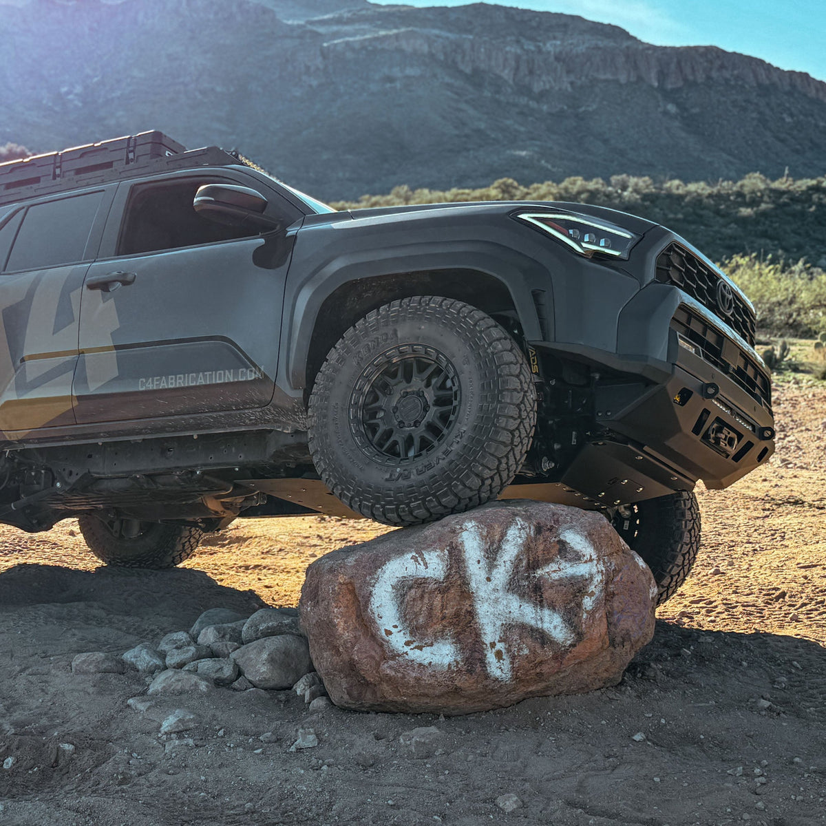 C4 Fabrication 4Runner Rear Skid Plates / 6th Gen / 2025+