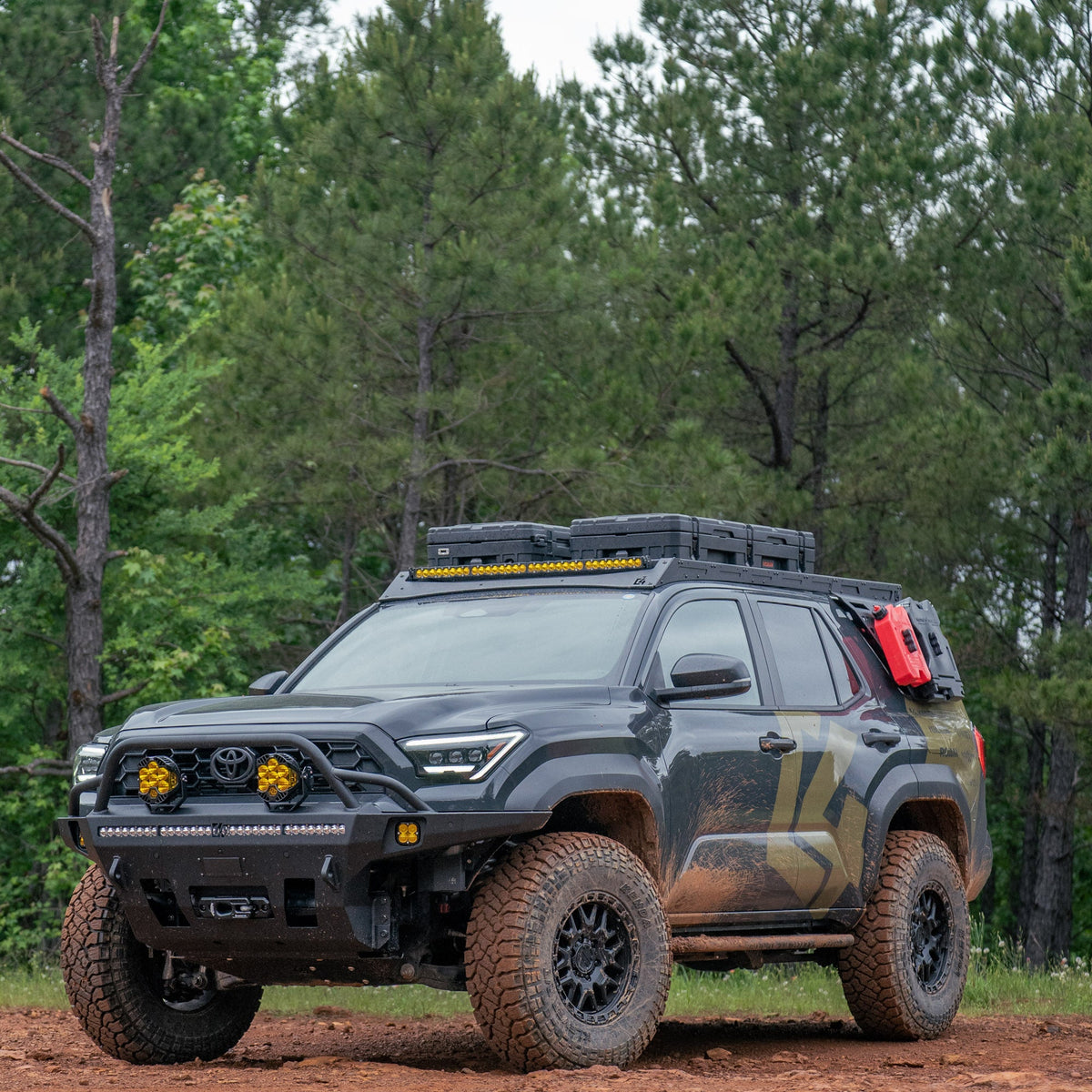 C4 Fabrication 4Runner Roof Rack with Optional Light Bar Mount / 6th Gen / 2025+