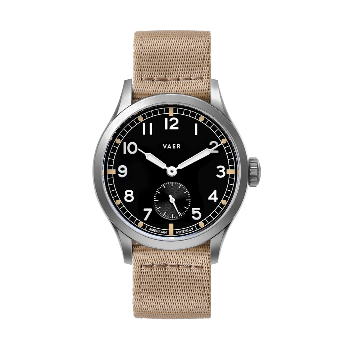 VAER C5 Dirty Dozen Field Watch - 40mm Ameriquartz