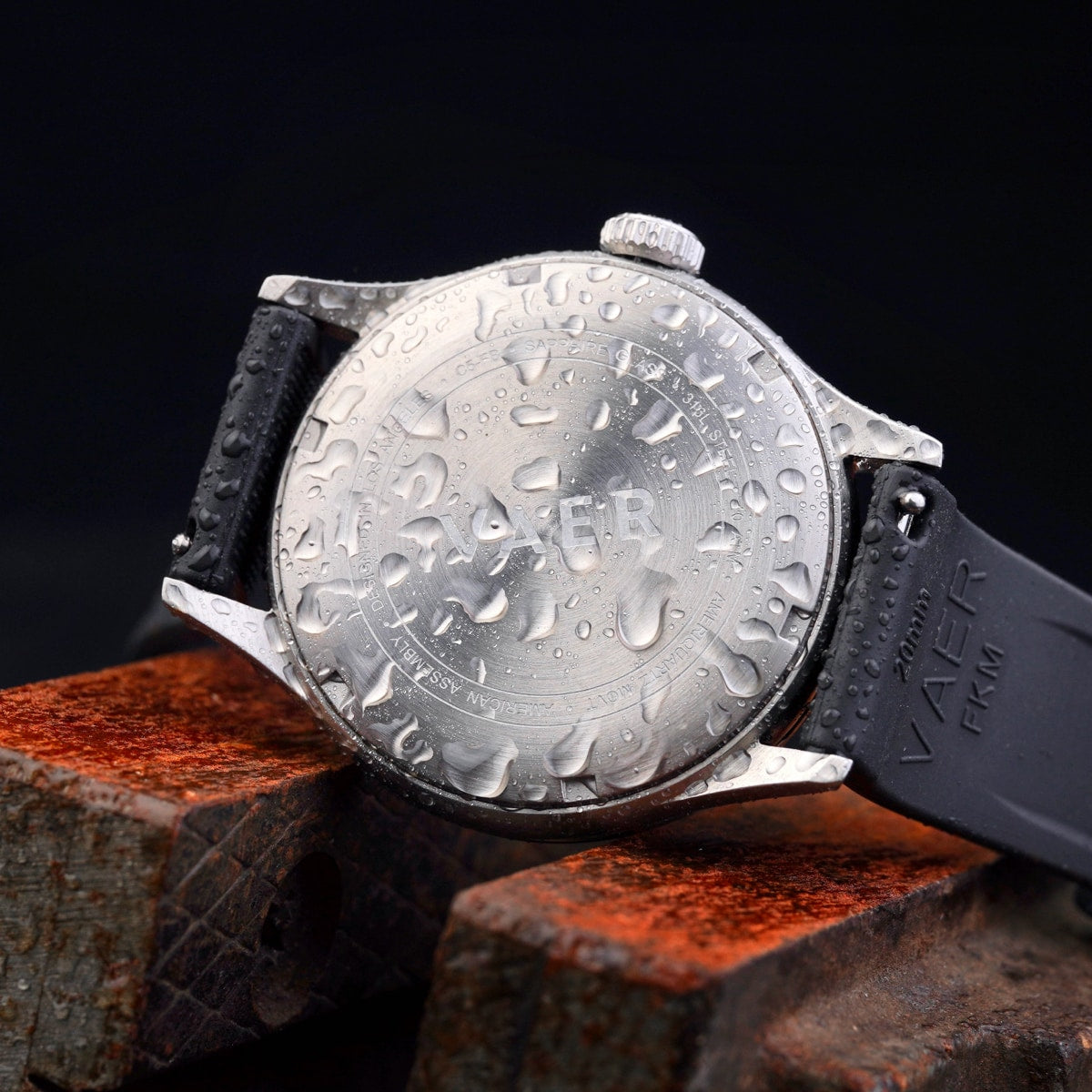 VAER C5 Field Black Watch - Solar - 40mm USA