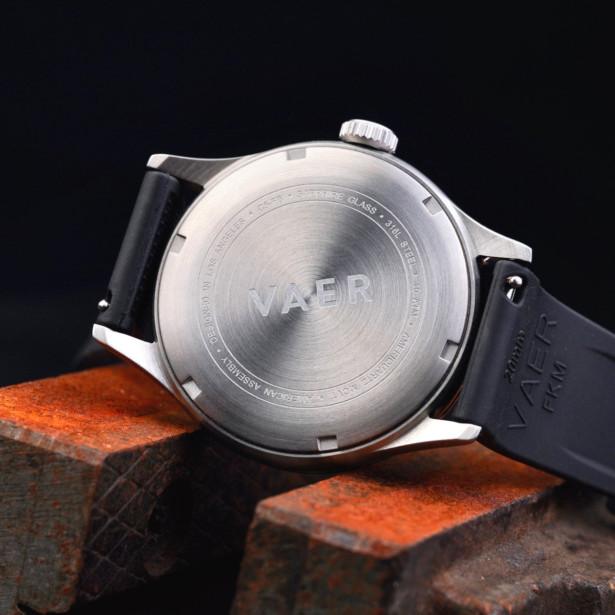 VAER C5 Field Black Watch - Solar - 40mm USA