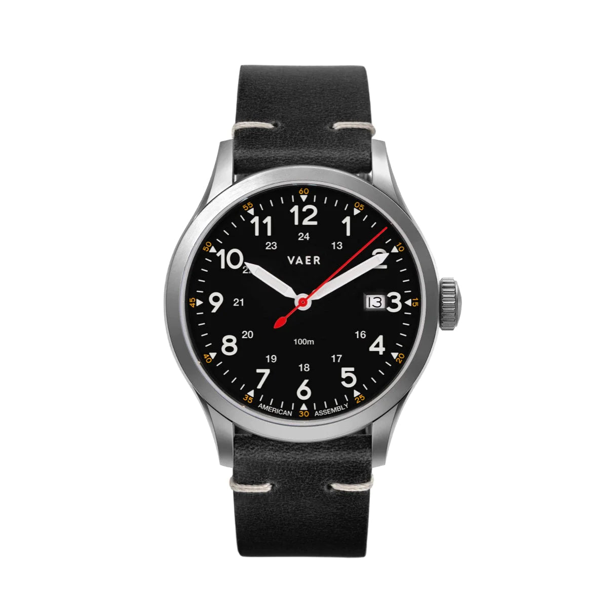 VAER C5 Field Black Watch - Solar - 40mm USA