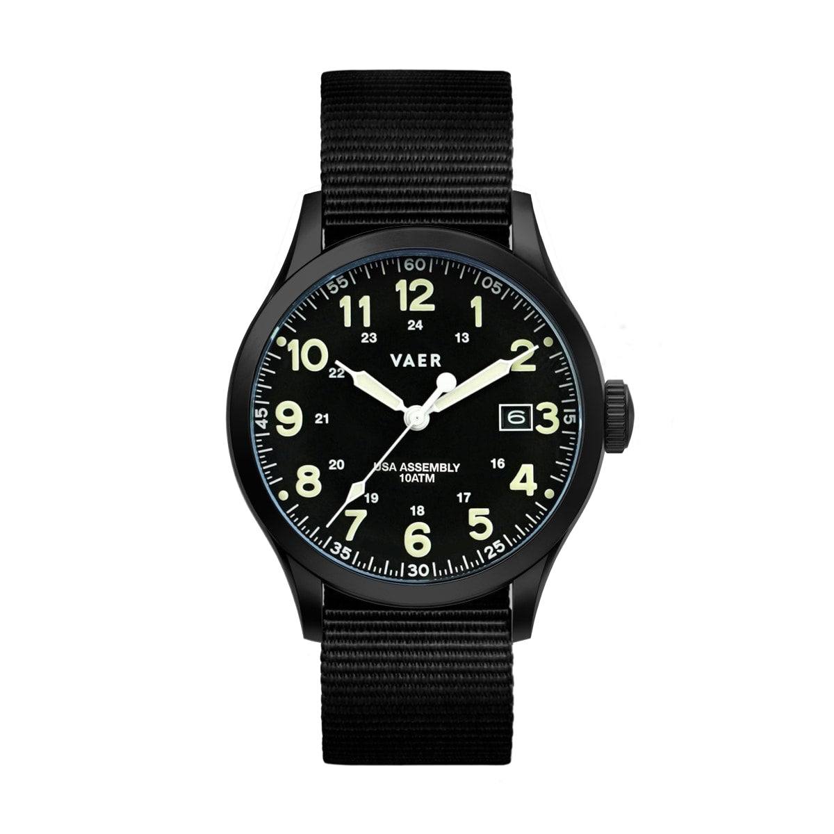 VAER C5 Tactical Field Solar Watch - 40mm USA