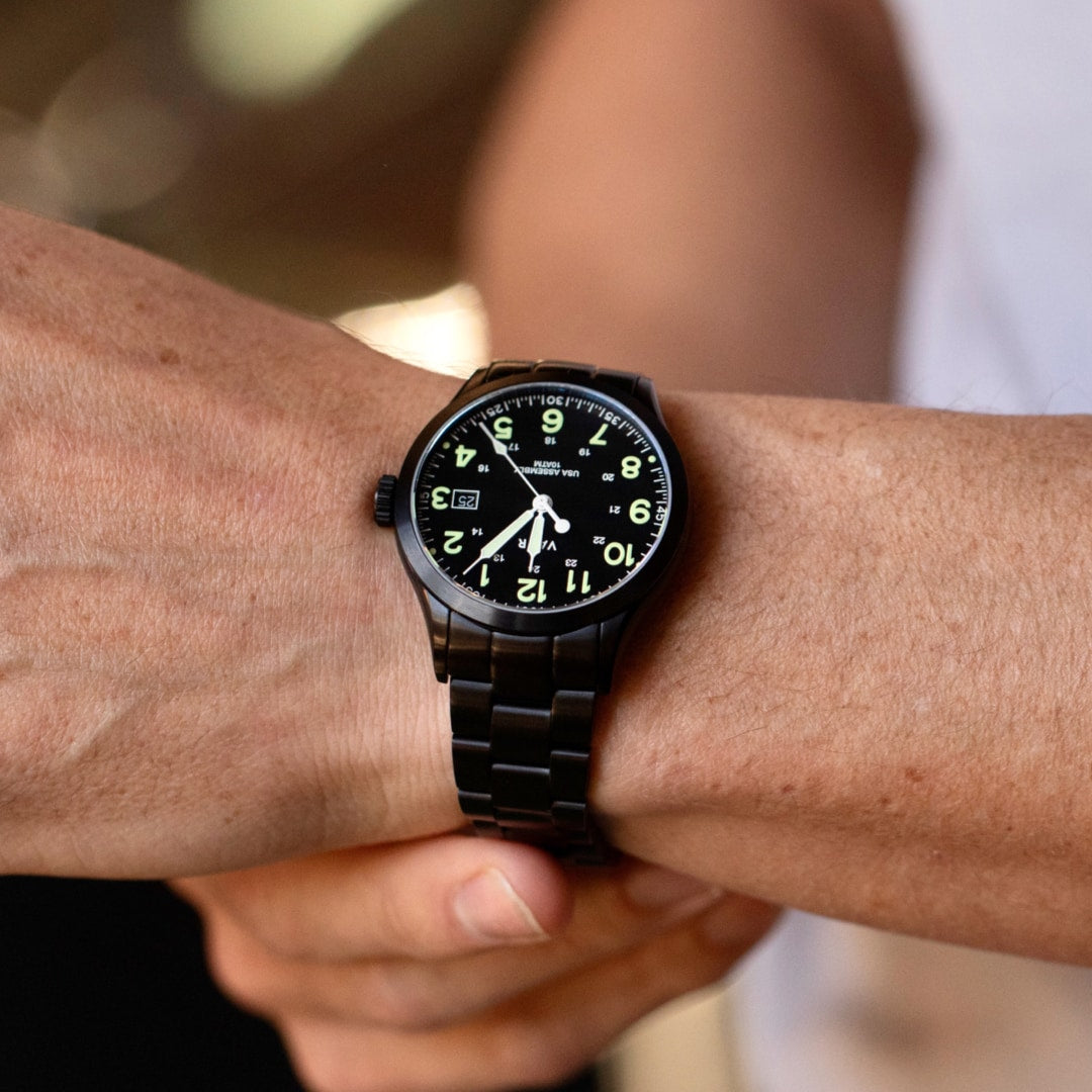 VAER C5 Tactical Field Solar Watch - 40mm USA