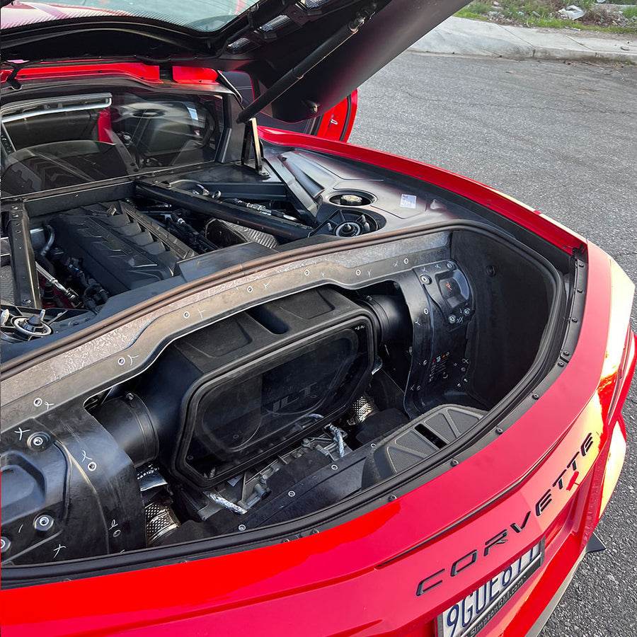JLT Cold Air Intake 2020-2026 Chevrolet Corvette C8 Stingray 6.2L & 2025-2026 E-Ray view 2