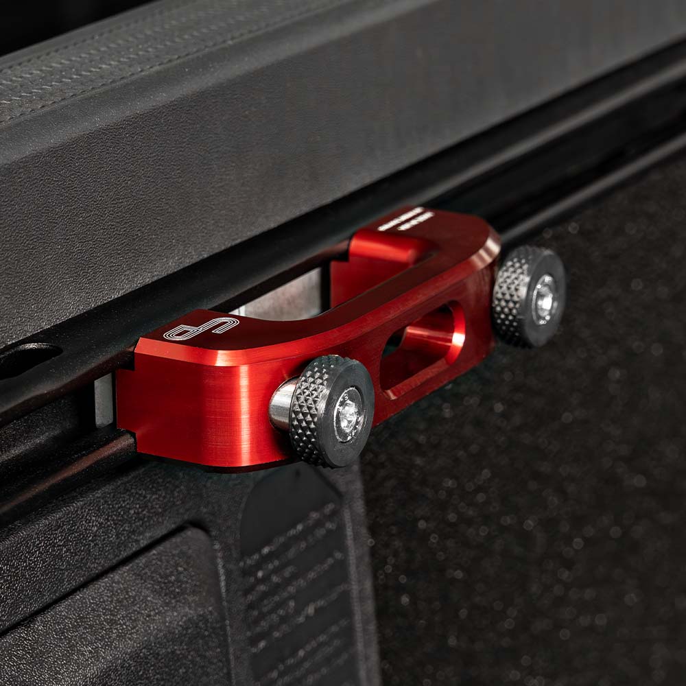 Charvonia Design speed knobs for rail tie-downs for universal fit