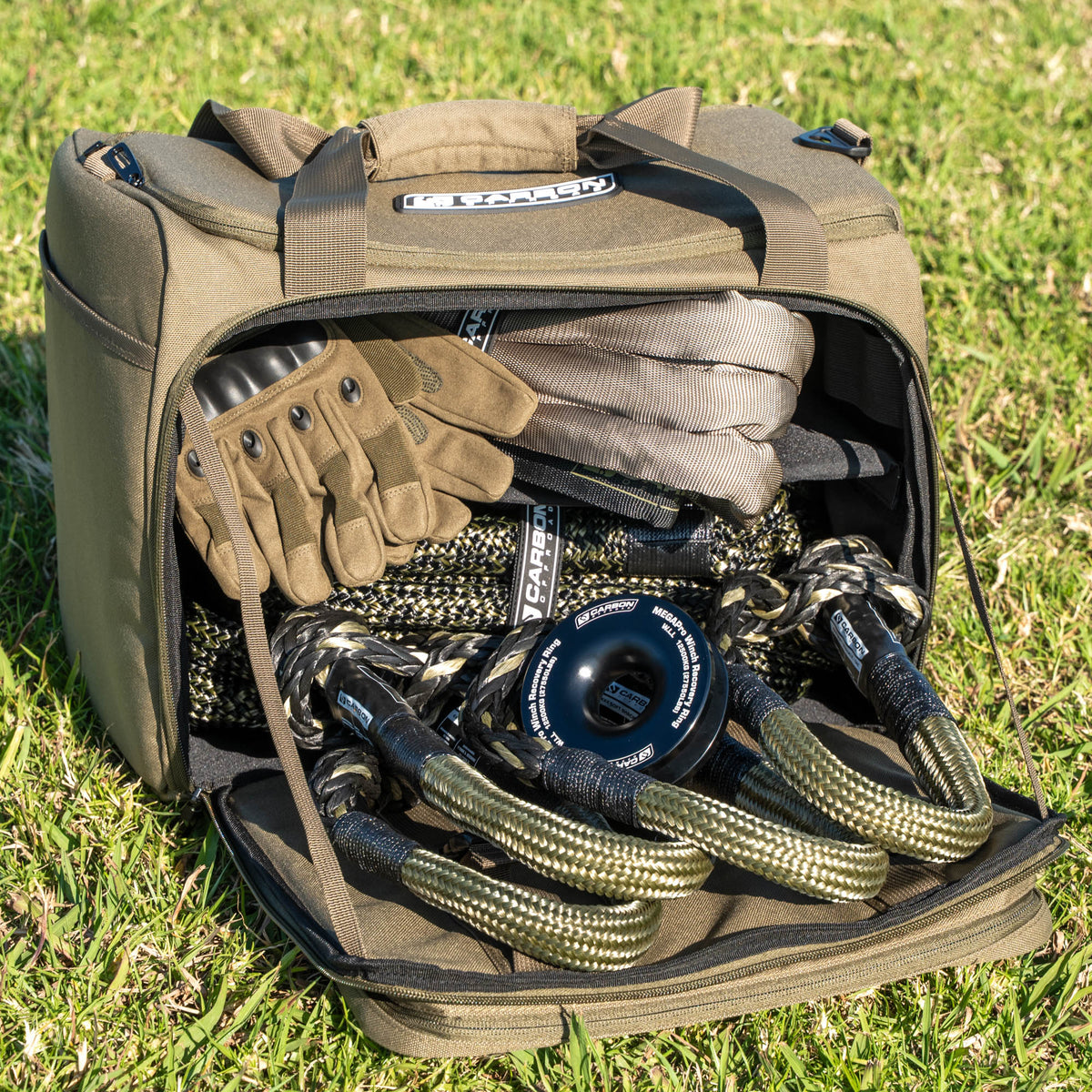 Carbon Offroad 4x4 tactical response recovery kit for universal fit