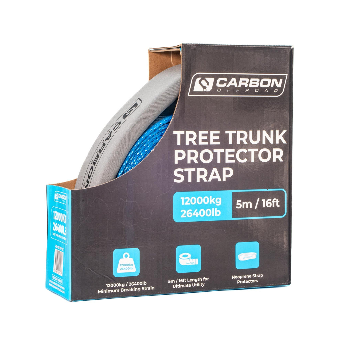 Carbon Offroad tree trunk protector strap for universal fit