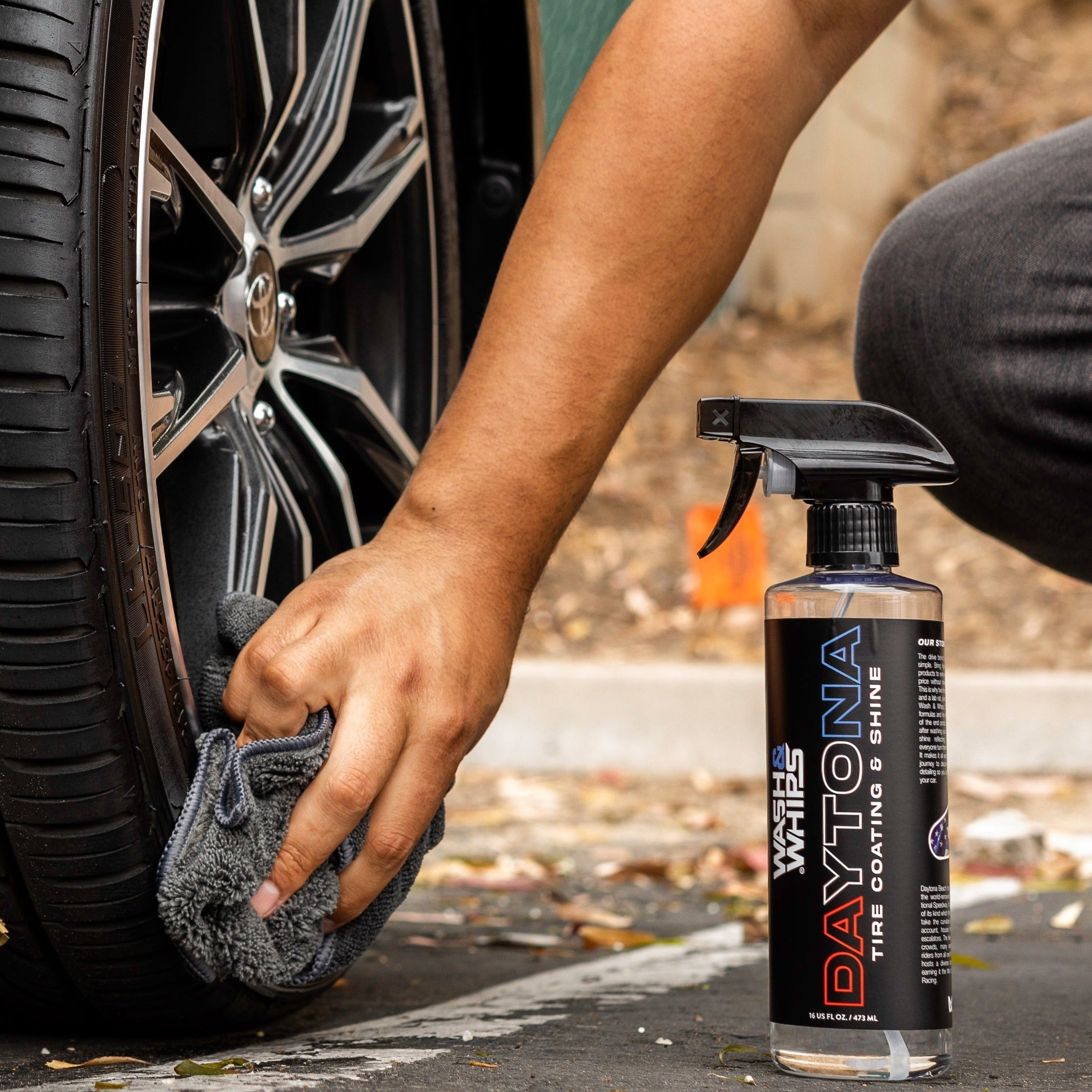 WASH&WHIPS Daytona Tire Coating & Shine