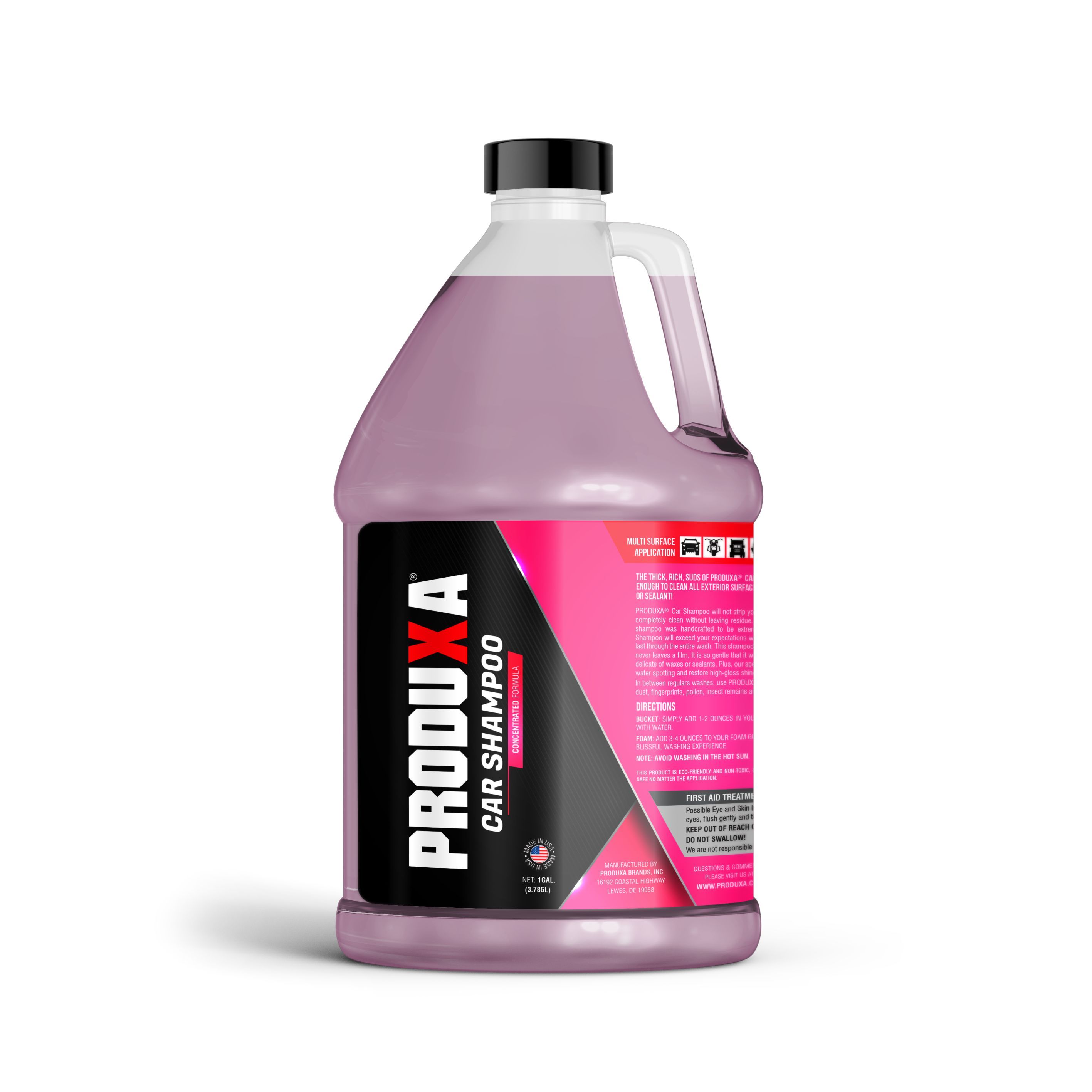 PRODUXA® CAR SHAMPOO - 1 GALLON REFILL
