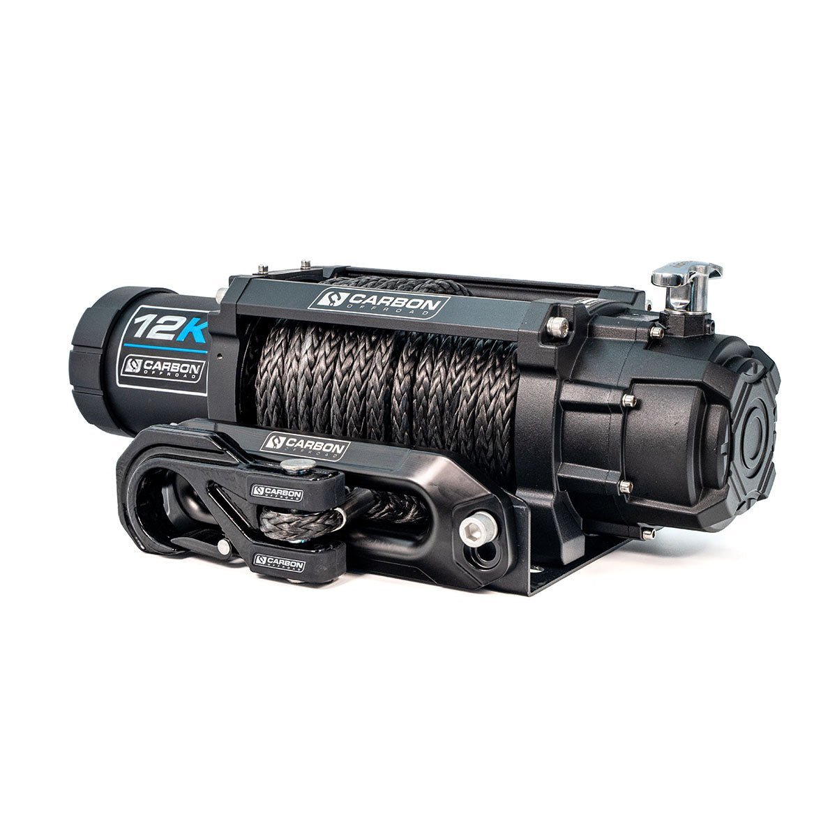 Carbon-12K-12000lb-Winch-V3X-with-MegaPro-Hook - NVMOS