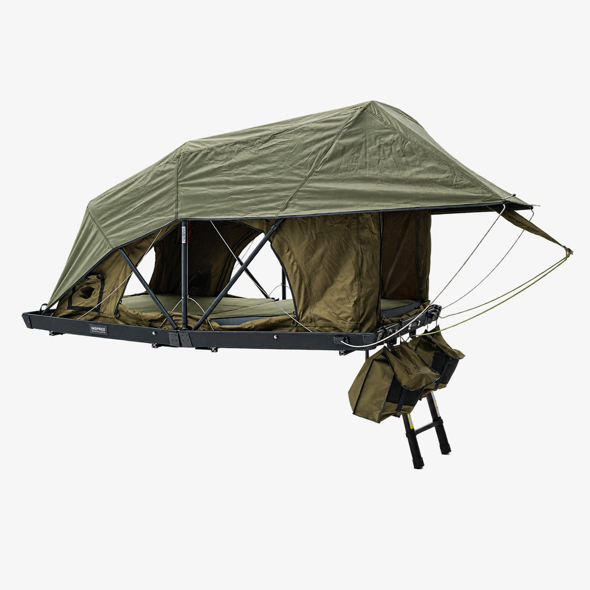 Inspired Overland Carbonlite Mini rooftop tent for universal fit