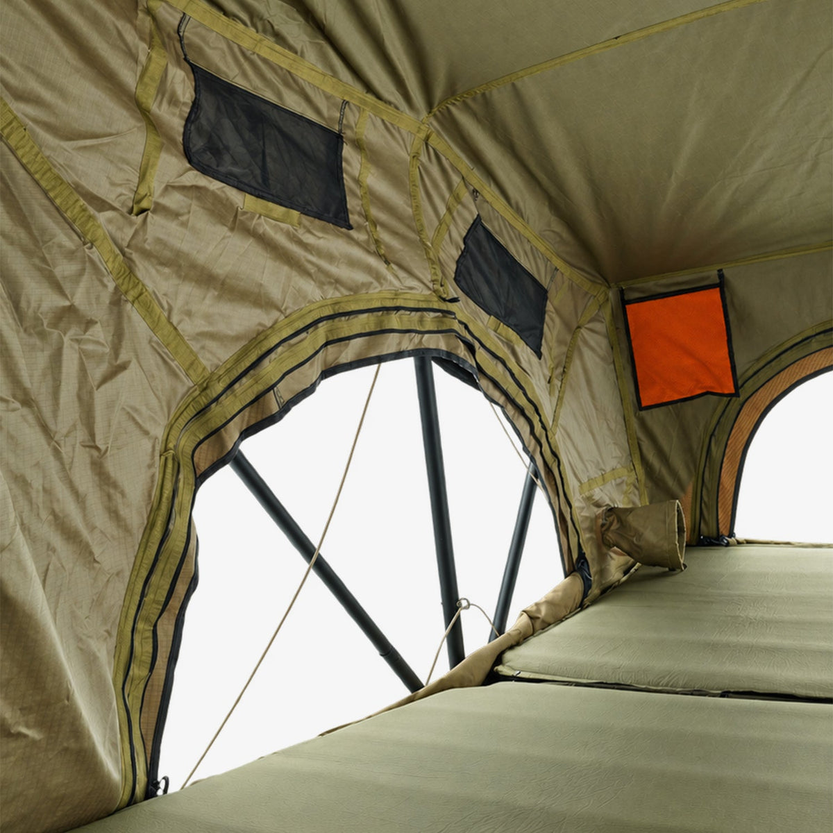 Inspired Overland Carbonlite Mini rooftop tent for universal fit