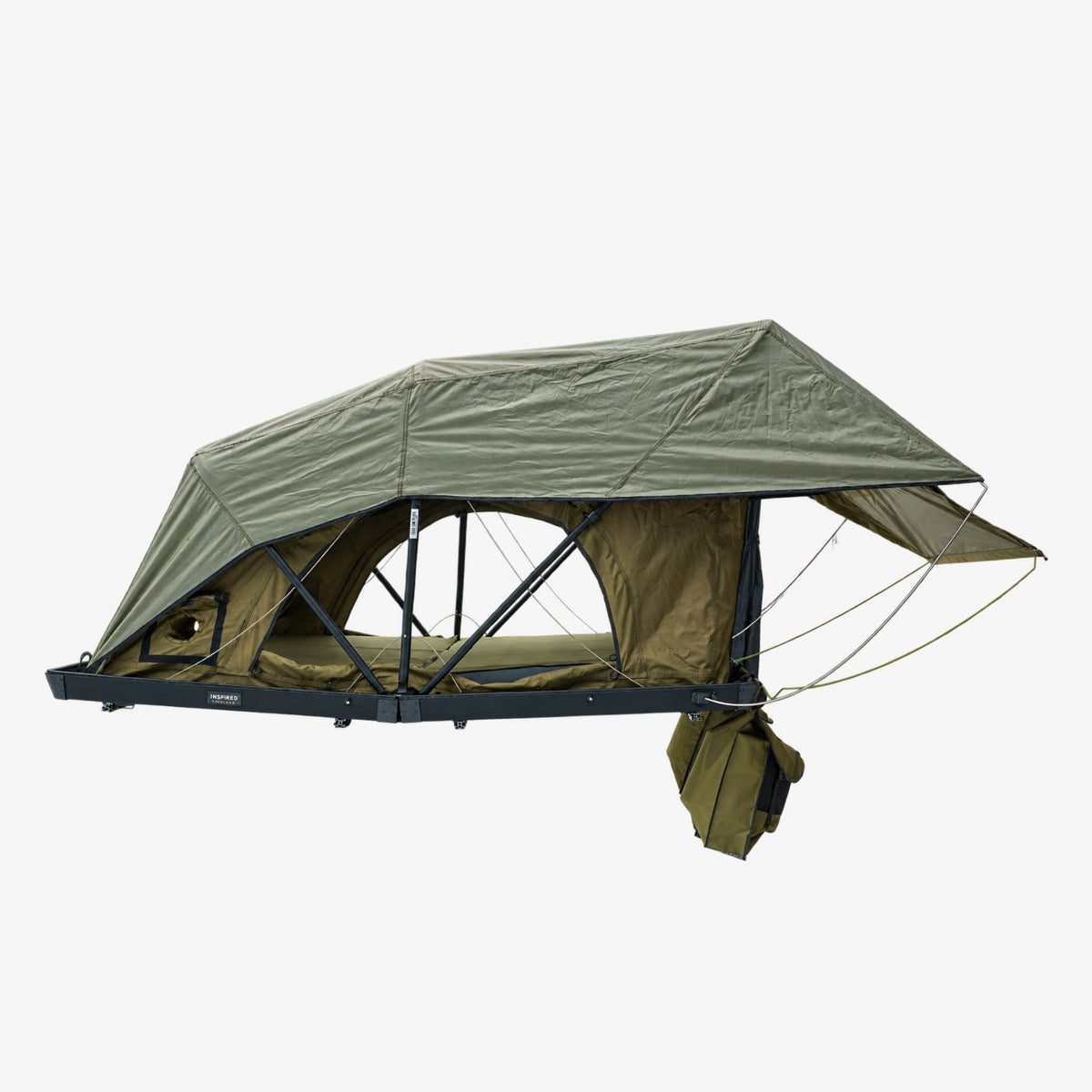 Inspired Overland Carbonlite Mini rooftop tent for universal fit