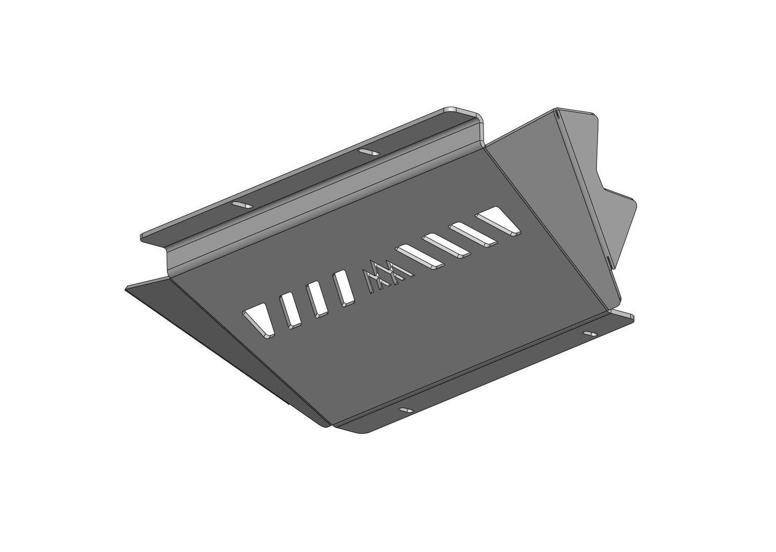 Backwoods Toyota 4Runner 5th Gen (2010-2024) Aluminum Connector Skid Plate